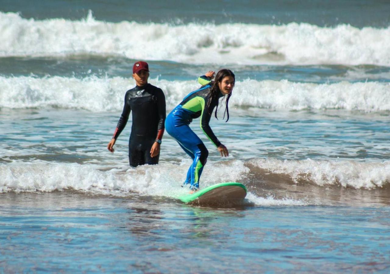 Sable Beach Surf Camp Taghazout Esterno foto