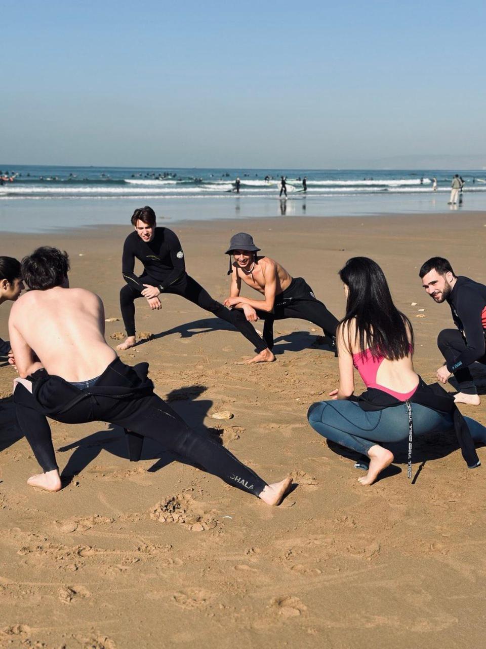Sable Beach Surf Camp Taghazout Esterno foto
