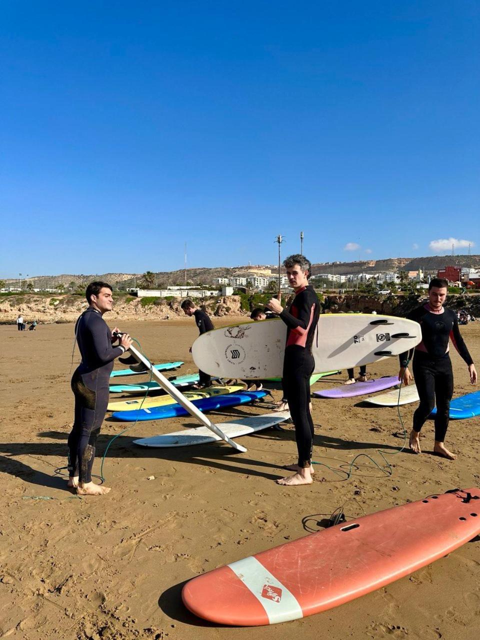 Sable Beach Surf Camp Taghazout Esterno foto
