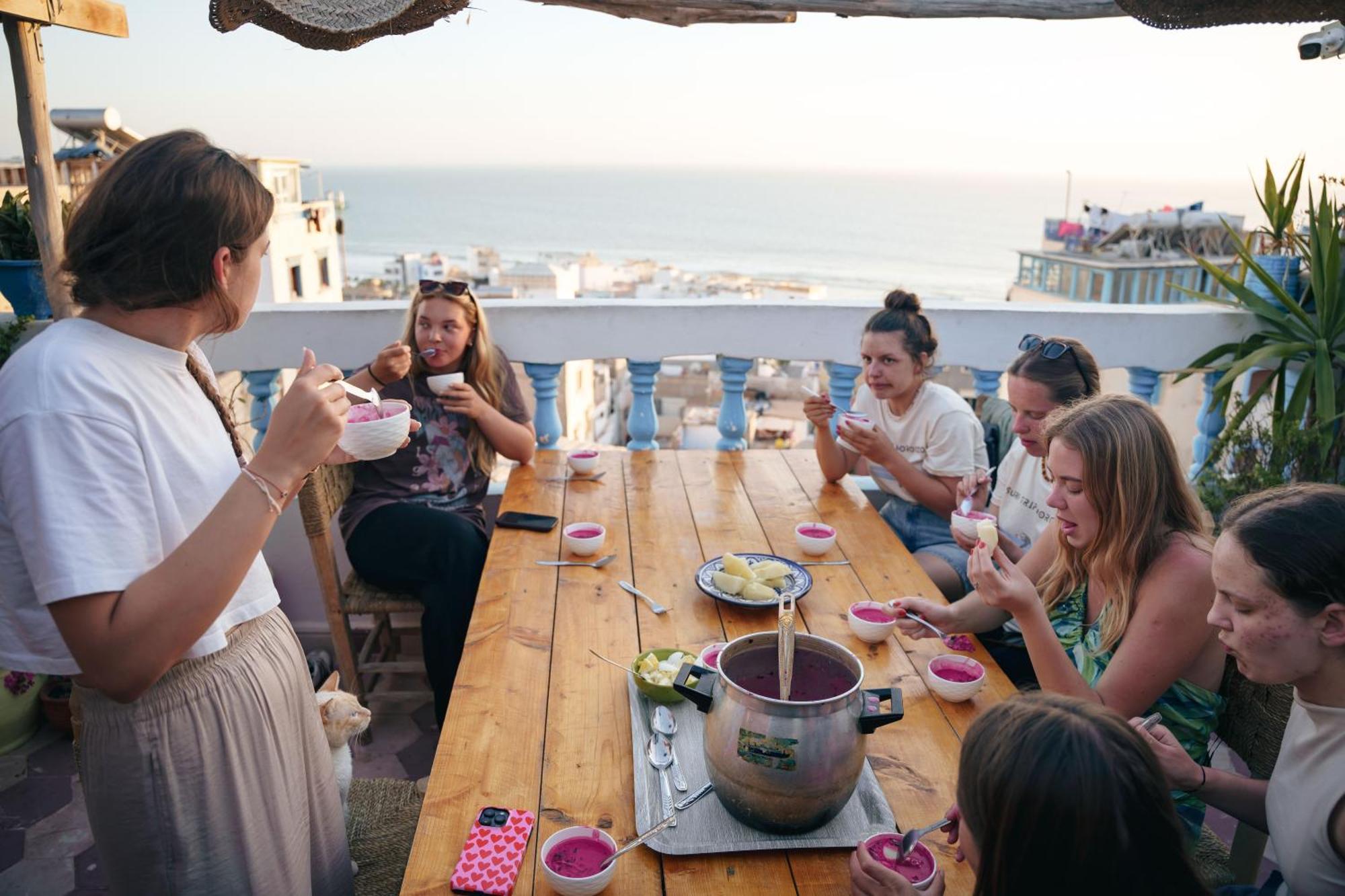 Sable Beach Surf Camp Taghazout Esterno foto