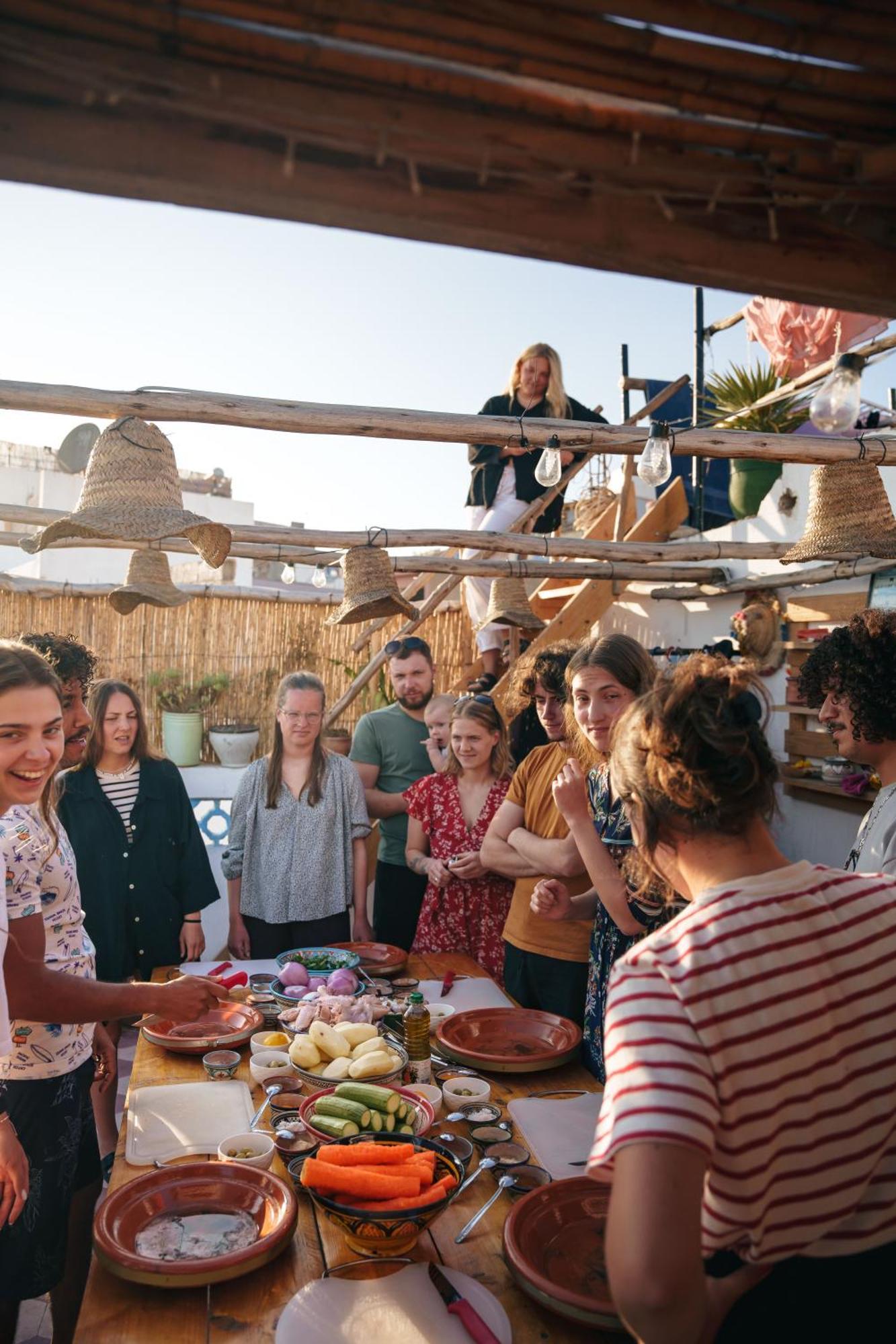 Sable Beach Surf Camp Taghazout Esterno foto